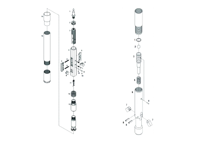 HW Casing Advancer - HW Casing / PWL Rod Cutter Assembly