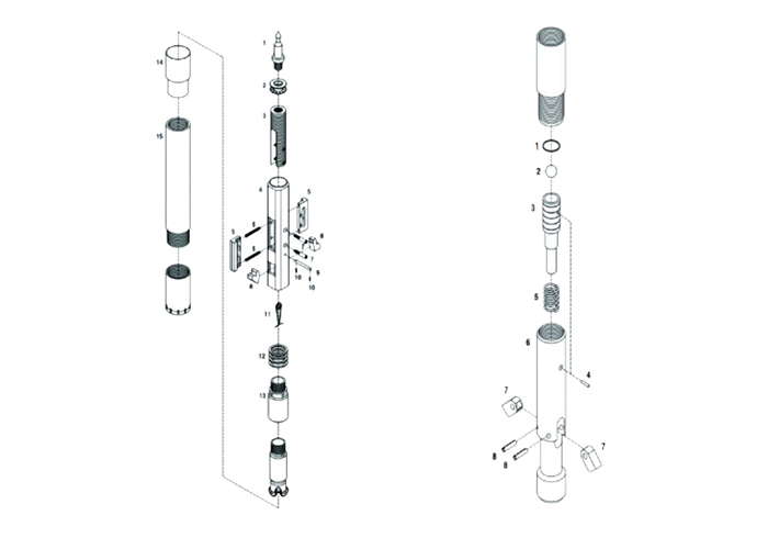 PW Casing Advancer - PW Casing / SWL Rod Cutter Assembly